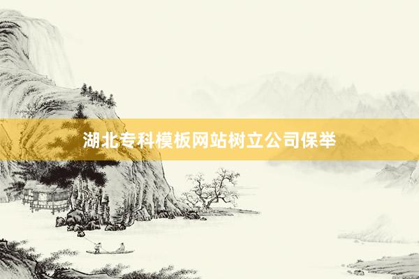 湖北专科模板网站树立公司保举